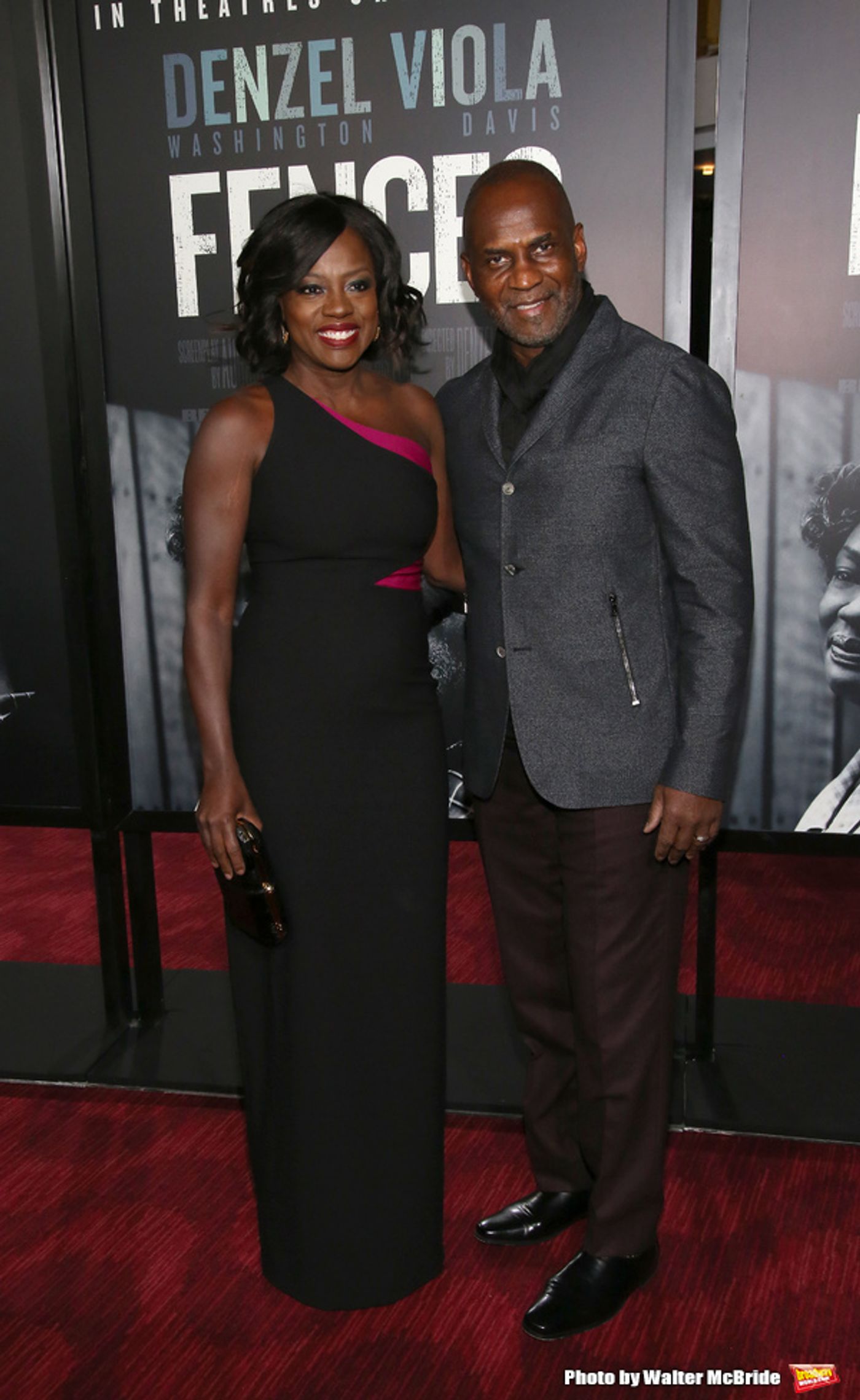 Photo Coverage: Denzel Washington & Viola Davis Walk the Red Carpet for FENCES NYC Premiere  Image