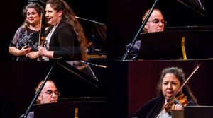 Allison Charney, Laura Goldberg and Moshe Knoll Photo