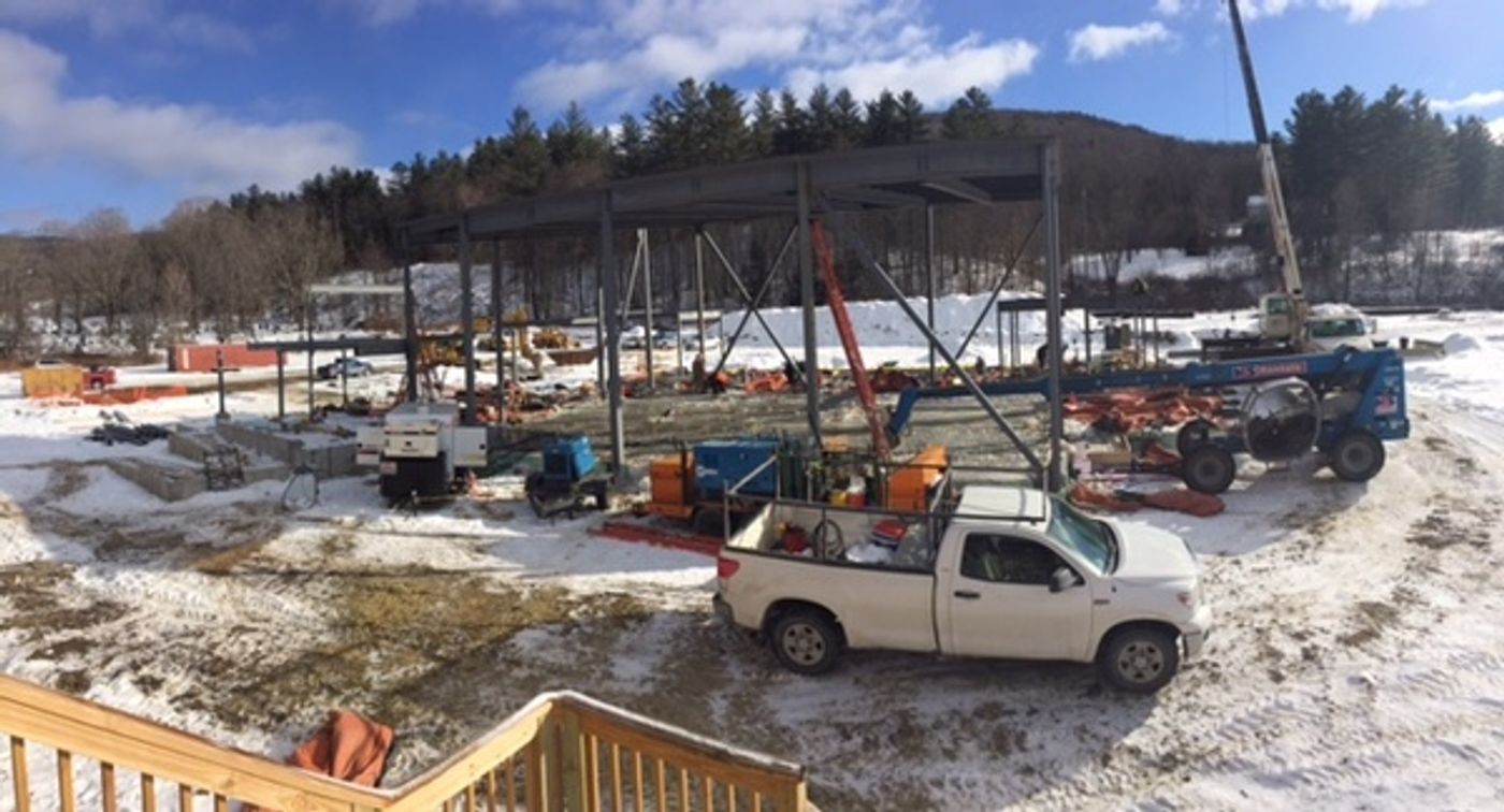 Photo Flash: Weston Playhouse's Second Stage Construction Reaches New Heights Photo Flash: Weston Playhouse's Second Stage Construction Reaches New Heights Image