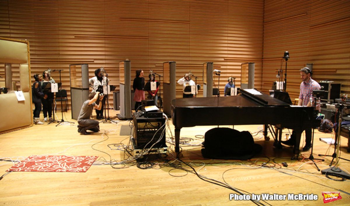 Bryan Perri and The cast at 