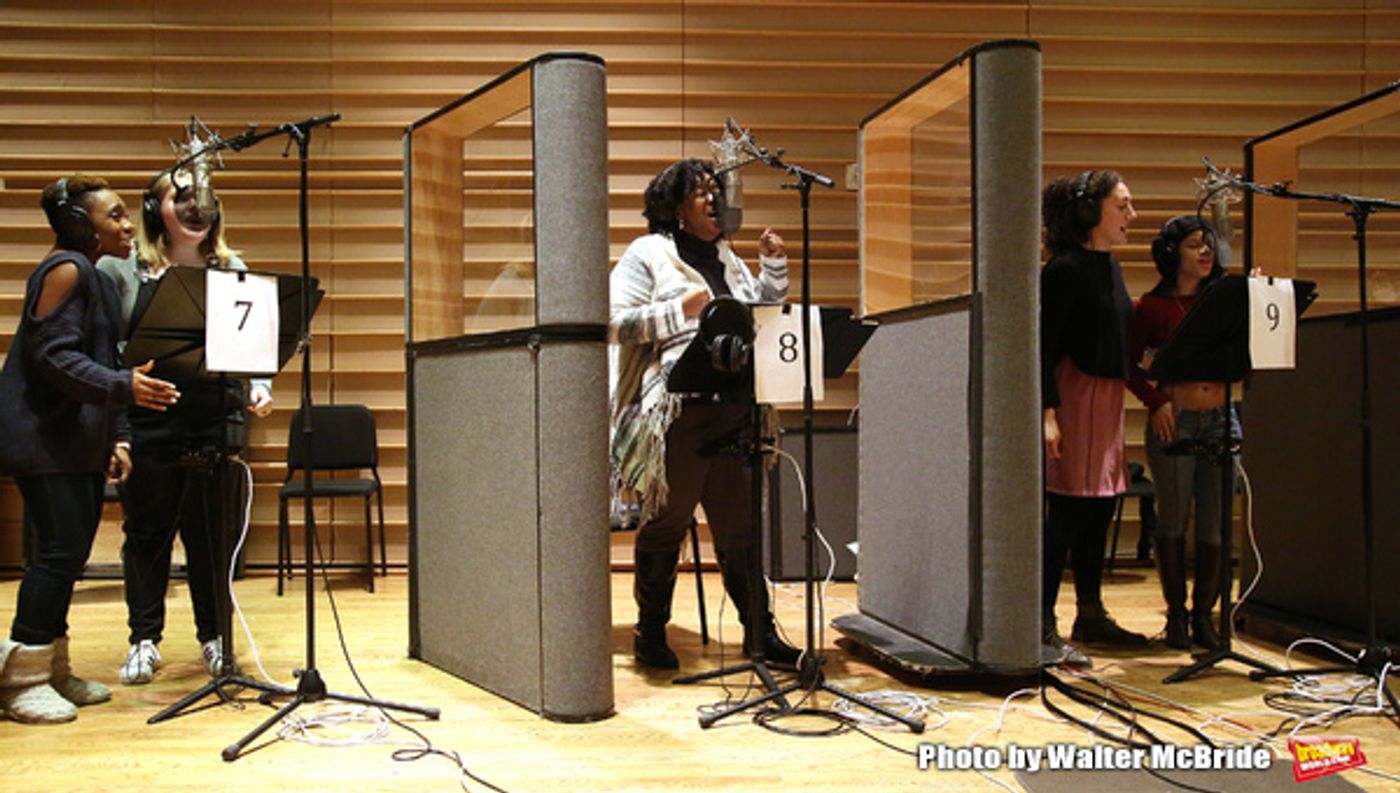 Photo Coverage: In the Recording Studio with the Cast of FREAKY FRIDAY! Photo Coverage: In the Recording Studio with the Cast of FREAKY FRIDAY! Image