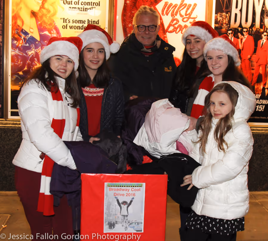 Photo Coverage: Broadway Shines Spreads Warmth This Holiday Season with Annual Coat Drive Image