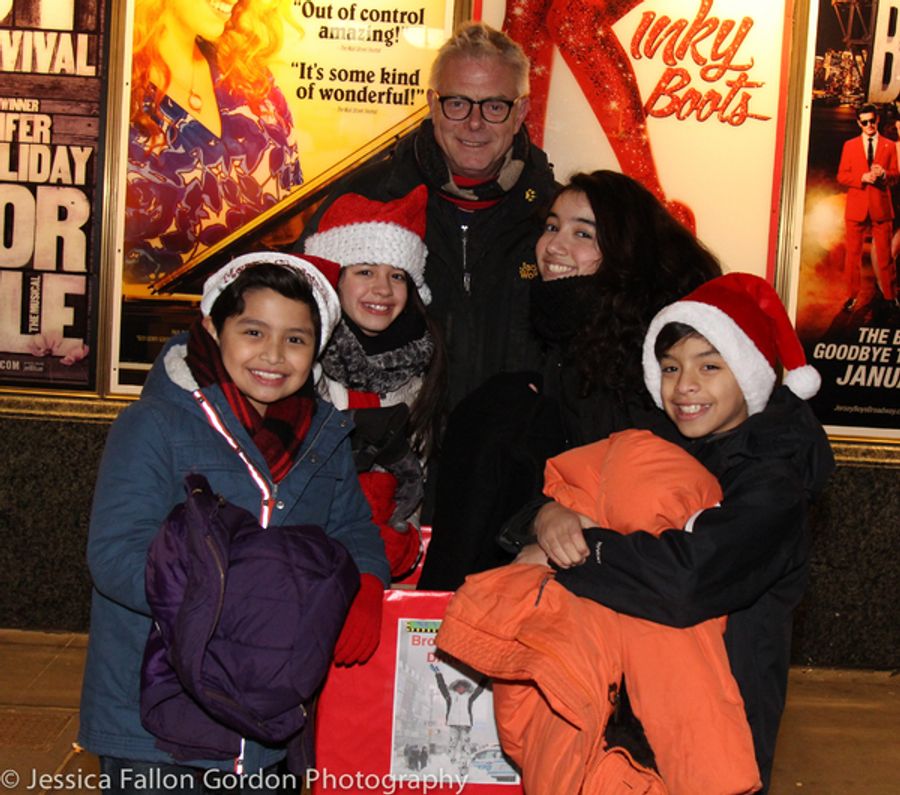Photo Coverage: Broadway Shines Spreads Warmth This Holiday Season with Annual Coat Drive Image