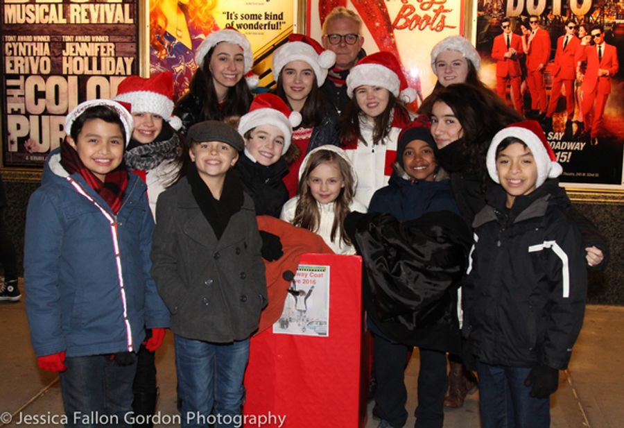 Photo Coverage: Broadway Shines Spreads Warmth This Holiday Season with Annual Coat Drive Image