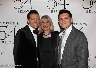 Michael Feinstein, Kate Clark, Terrence Flannery Photo