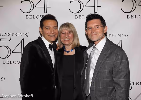 Michael Feinstein, Kate Clark, Terrence Flannery Photo