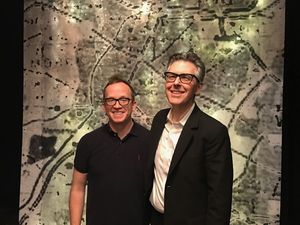 Chris Gethard and Ira Glass Photo