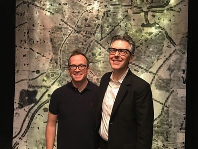 Chris Gethard and Ira Glass Photo