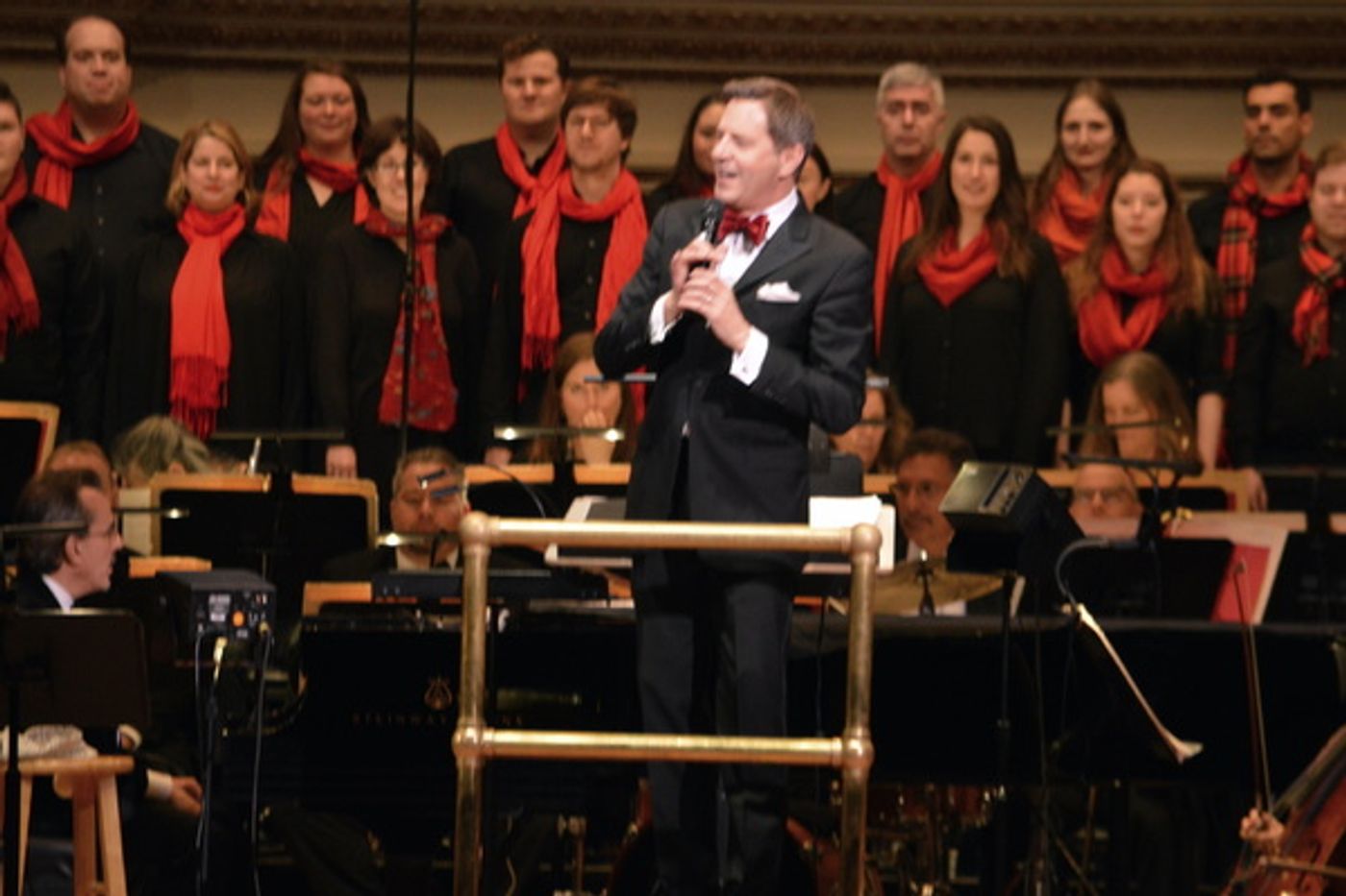 Photo Flash: John Bolton, Allison Blackwell and New York Theatre Ballet Join the New York Pops for Family Holiday Concert  Image