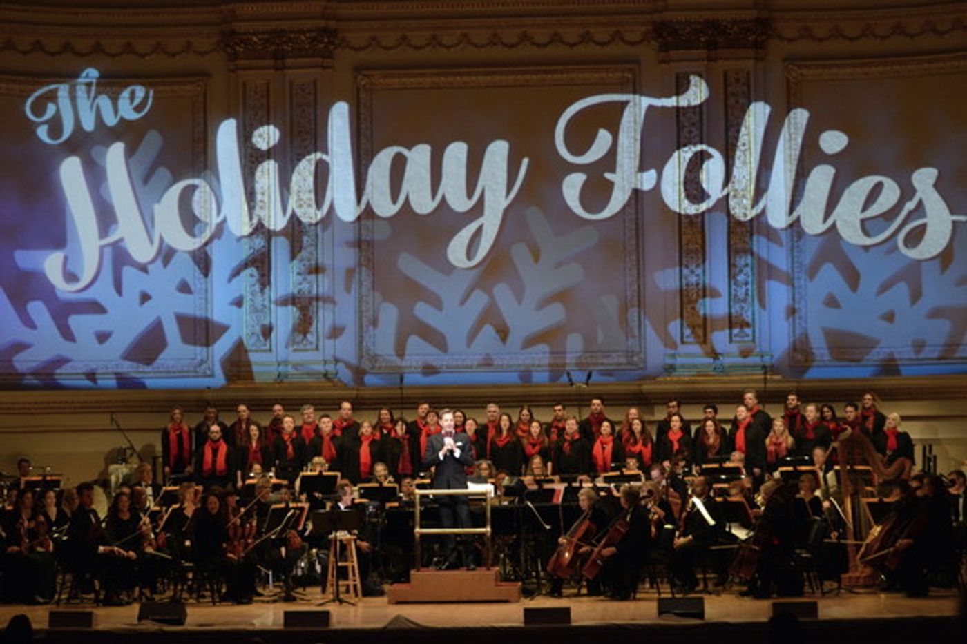 Photo Flash: John Bolton, Allison Blackwell and New York Theatre Ballet Join the New York Pops for Family Holiday Concert  Image