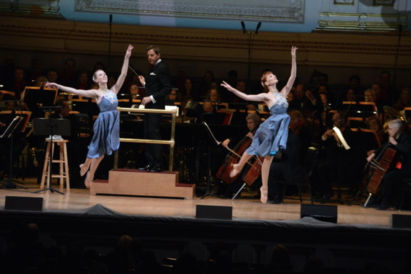 Photo Flash: John Bolton, Allison Blackwell and New York Theatre Ballet Join the New York Pops for Family Holiday Concert  Image