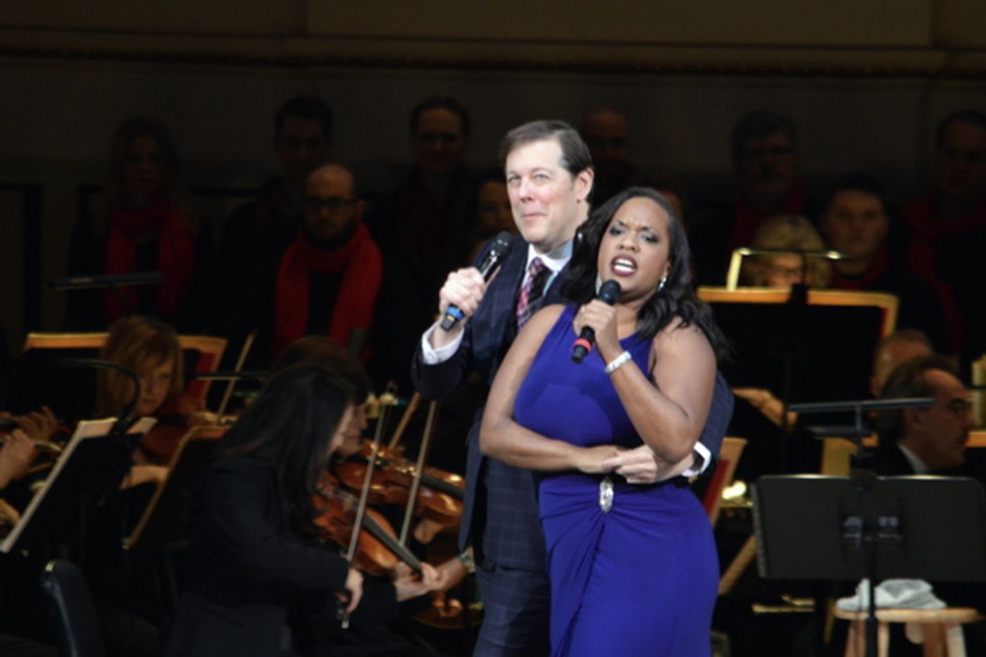 Photo Flash: John Bolton, Allison Blackwell and New York Theatre Ballet Join the New York Pops for Family Holiday Concert  Image
