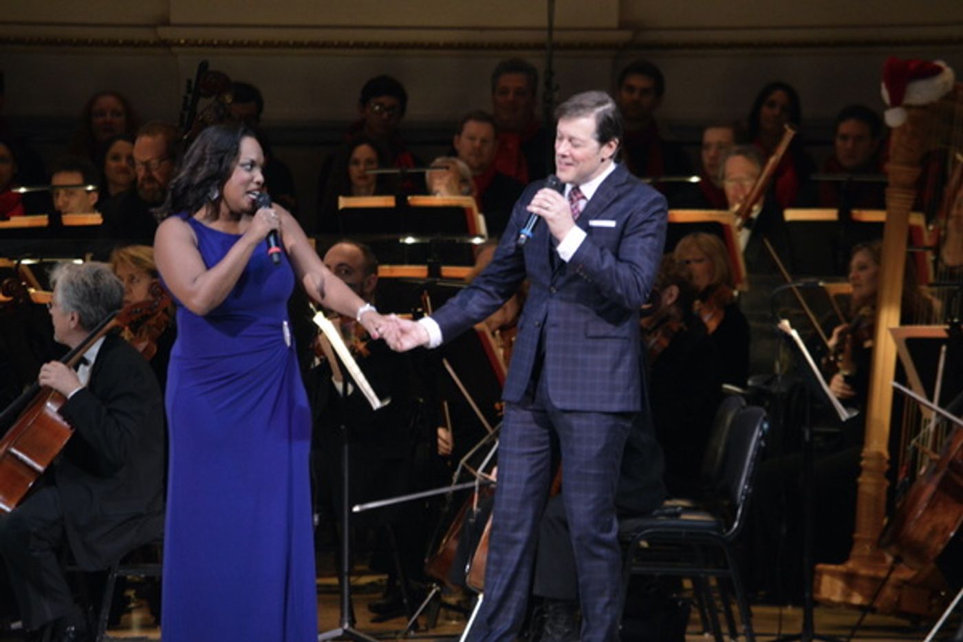 Photo Flash: John Bolton, Allison Blackwell and New York Theatre Ballet Join the New York Pops for Family Holiday Concert  Image