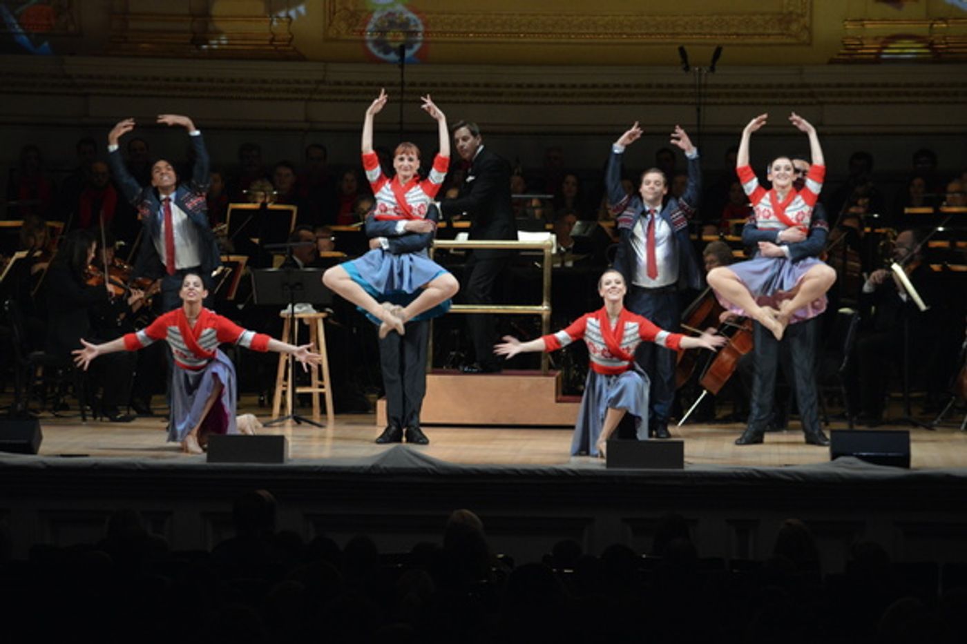 Photo Flash: John Bolton, Allison Blackwell and New York Theatre Ballet Join the New York Pops for Family Holiday Concert  Image