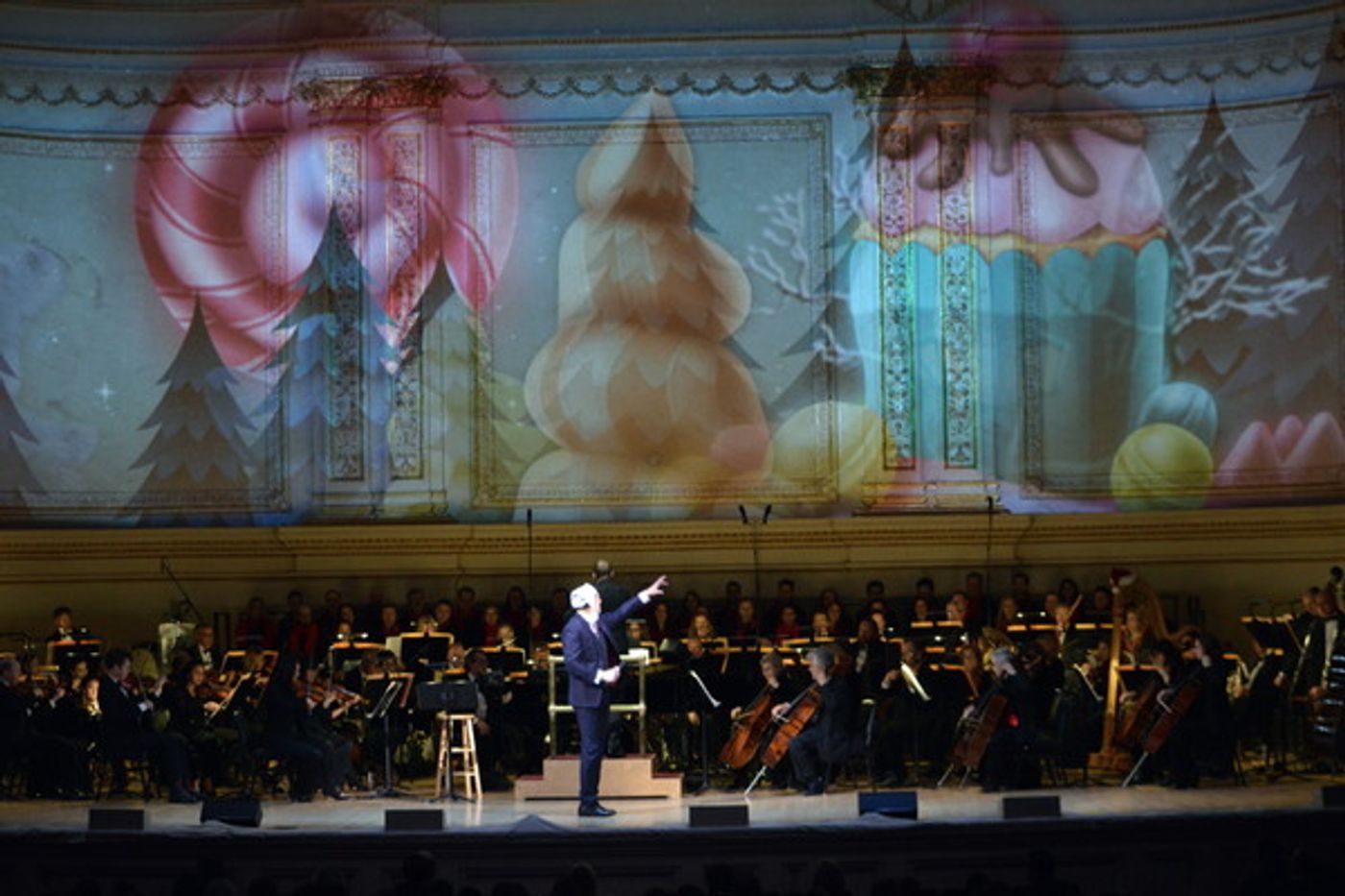 Photo Flash: John Bolton, Allison Blackwell and New York Theatre Ballet Join the New York Pops for Family Holiday Concert  Image