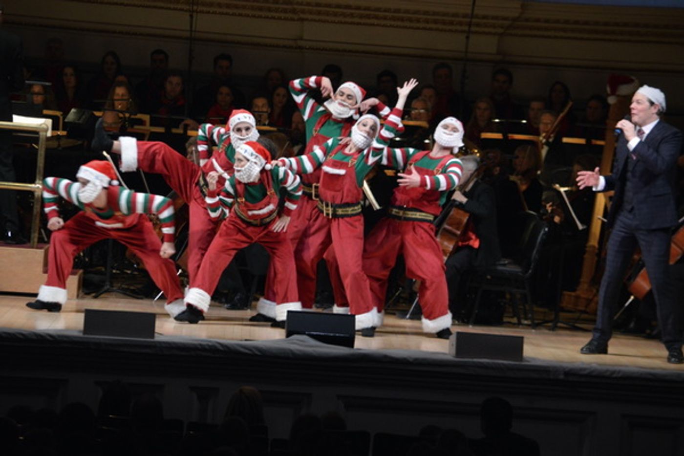 Photo Flash: John Bolton, Allison Blackwell and New York Theatre Ballet Join the New York Pops for Family Holiday Concert  Image