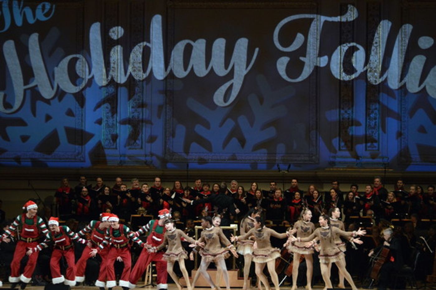 Photo Flash: John Bolton, Allison Blackwell and New York Theatre Ballet Join the New York Pops for Family Holiday Concert  Image