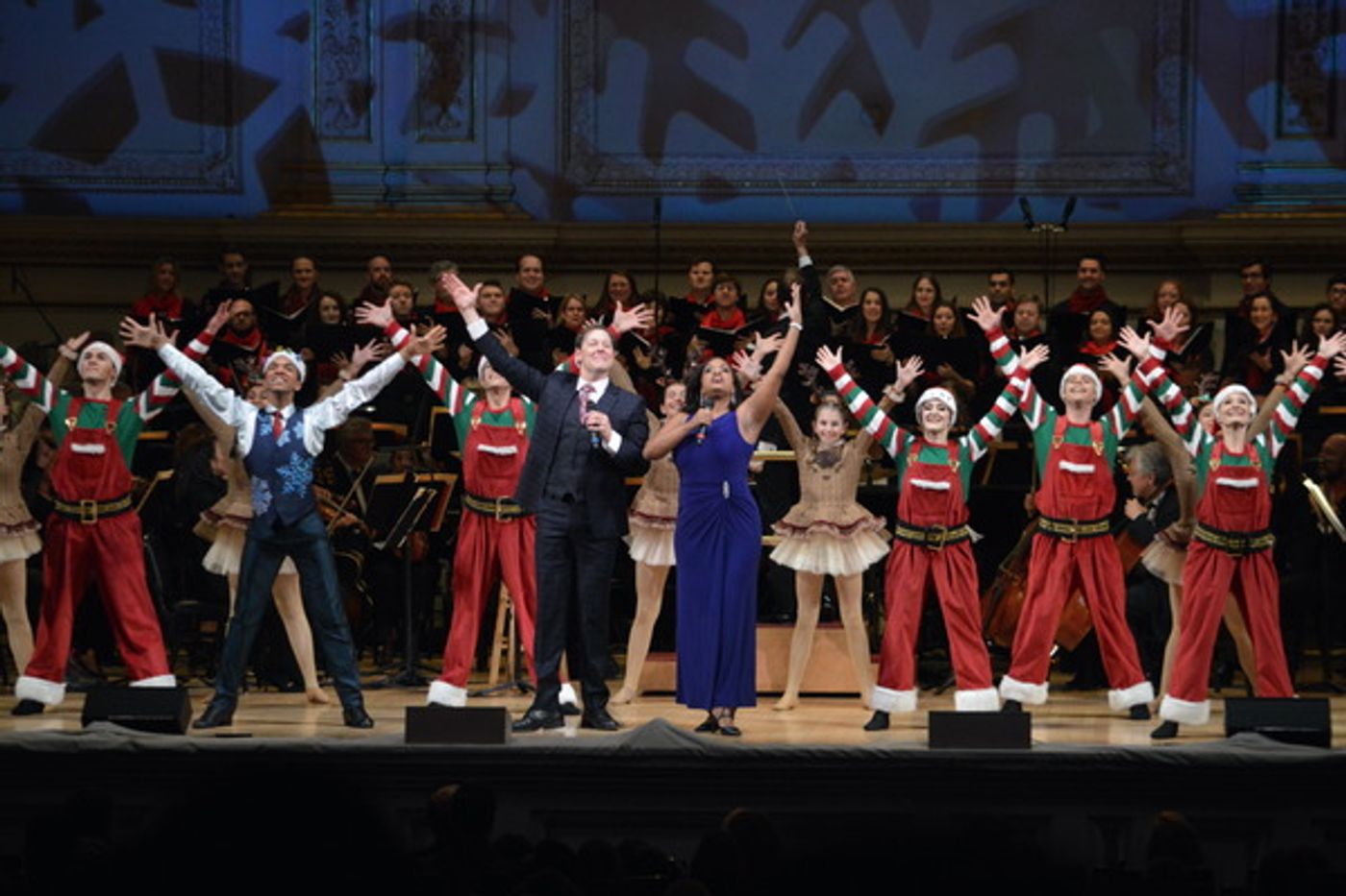Photo Flash: John Bolton, Allison Blackwell and New York Theatre Ballet Join the New York Pops for Family Holiday Concert  Image