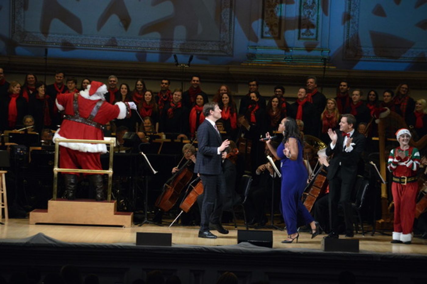 Photo Flash: John Bolton, Allison Blackwell and New York Theatre Ballet Join the New York Pops for Family Holiday Concert  Image