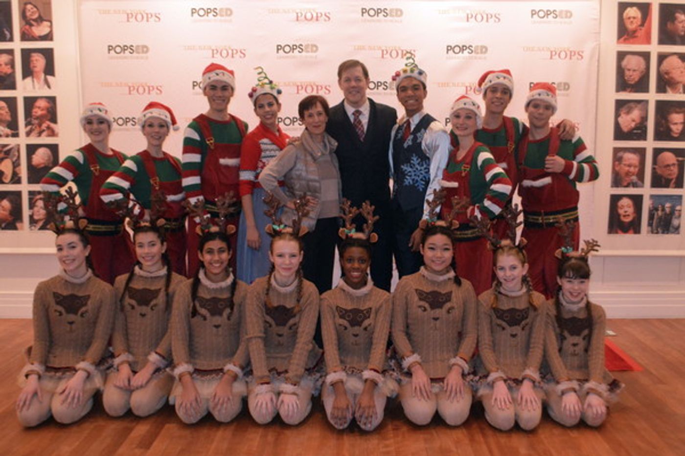 Photo Flash: John Bolton, Allison Blackwell and New York Theatre Ballet Join the New York Pops for Family Holiday Concert  Image