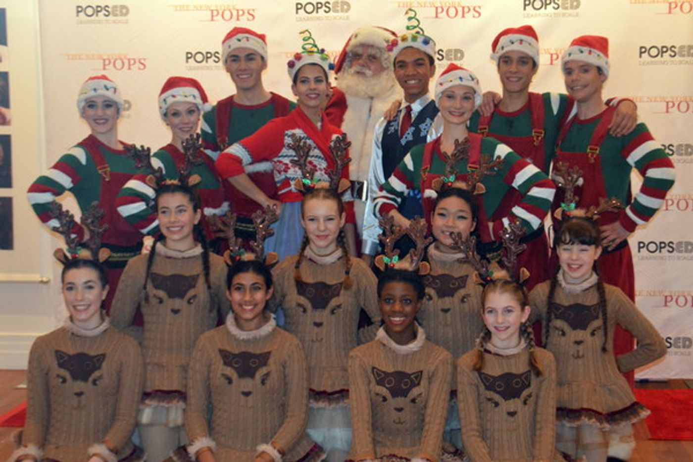 Photo Flash: John Bolton, Allison Blackwell and New York Theatre Ballet Join the New York Pops for Family Holiday Concert  Image