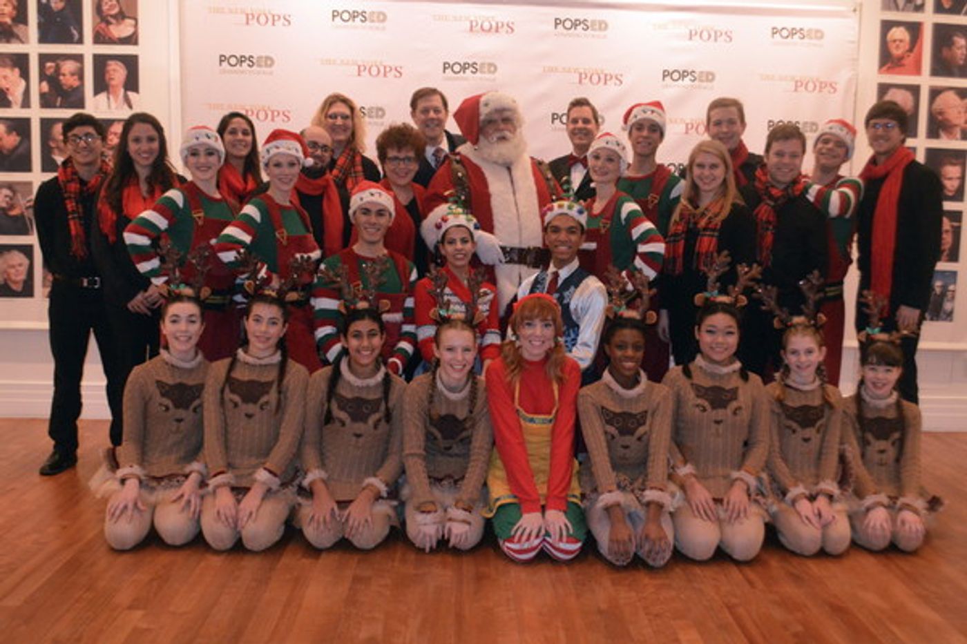 Photo Flash: John Bolton, Allison Blackwell and New York Theatre Ballet Join the New York Pops for Family Holiday Concert  Image