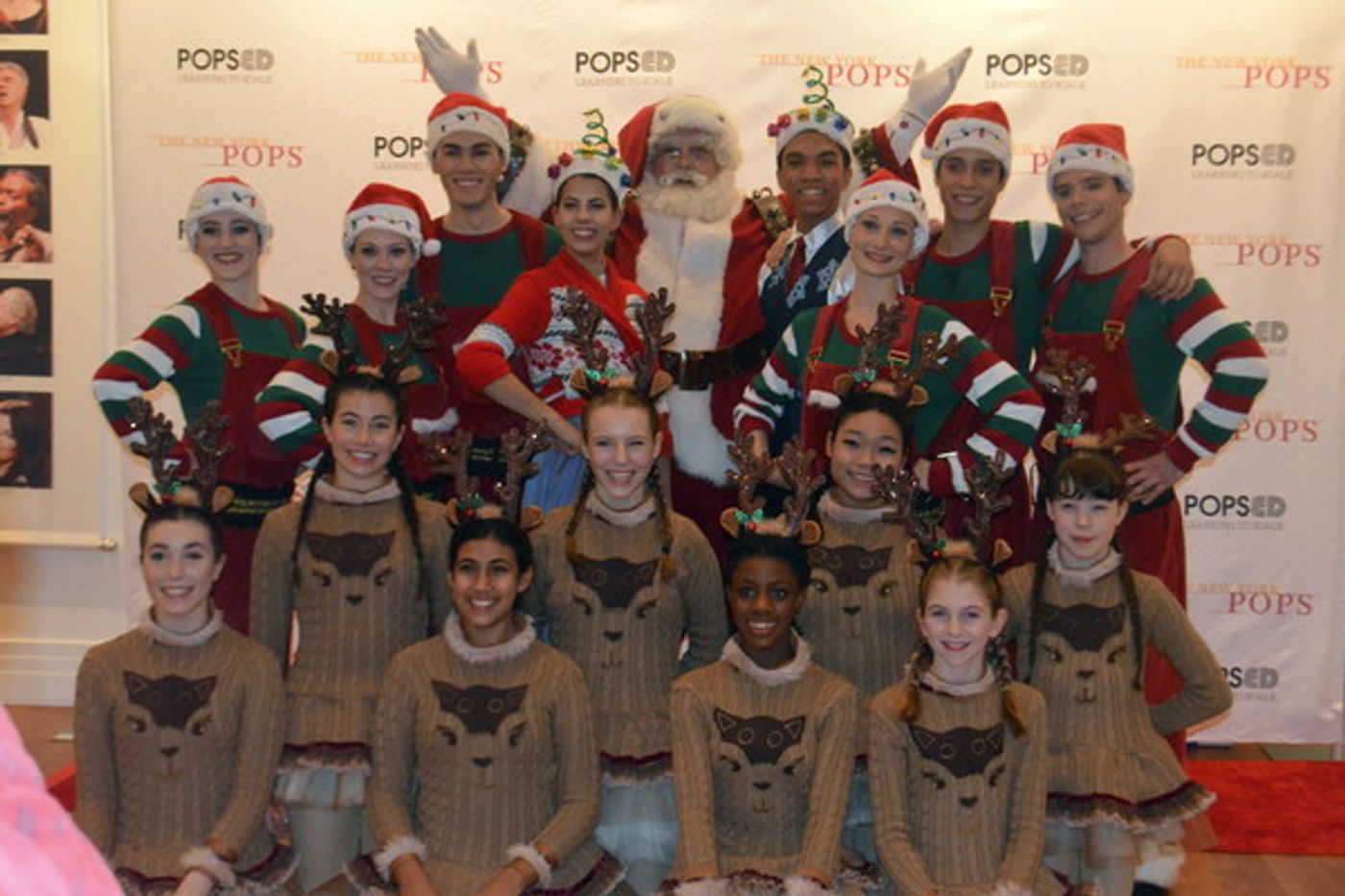 Photo Flash: John Bolton, Allison Blackwell and New York Theatre Ballet Join the New York Pops for Family Holiday Concert  Image