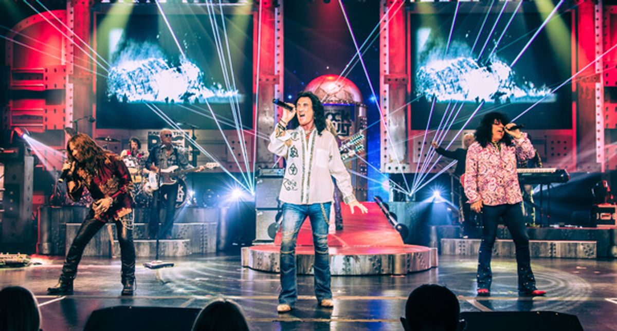 Mark Boals, Robin McAuley and Paul Shortino at 