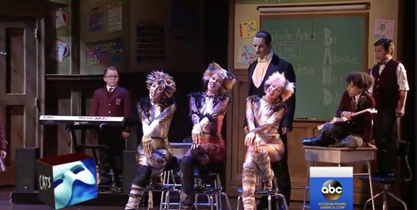 Photo Flash: GMA Salutes Andrew Lloyd Webber with Epic Broadway Mash-Up  Image