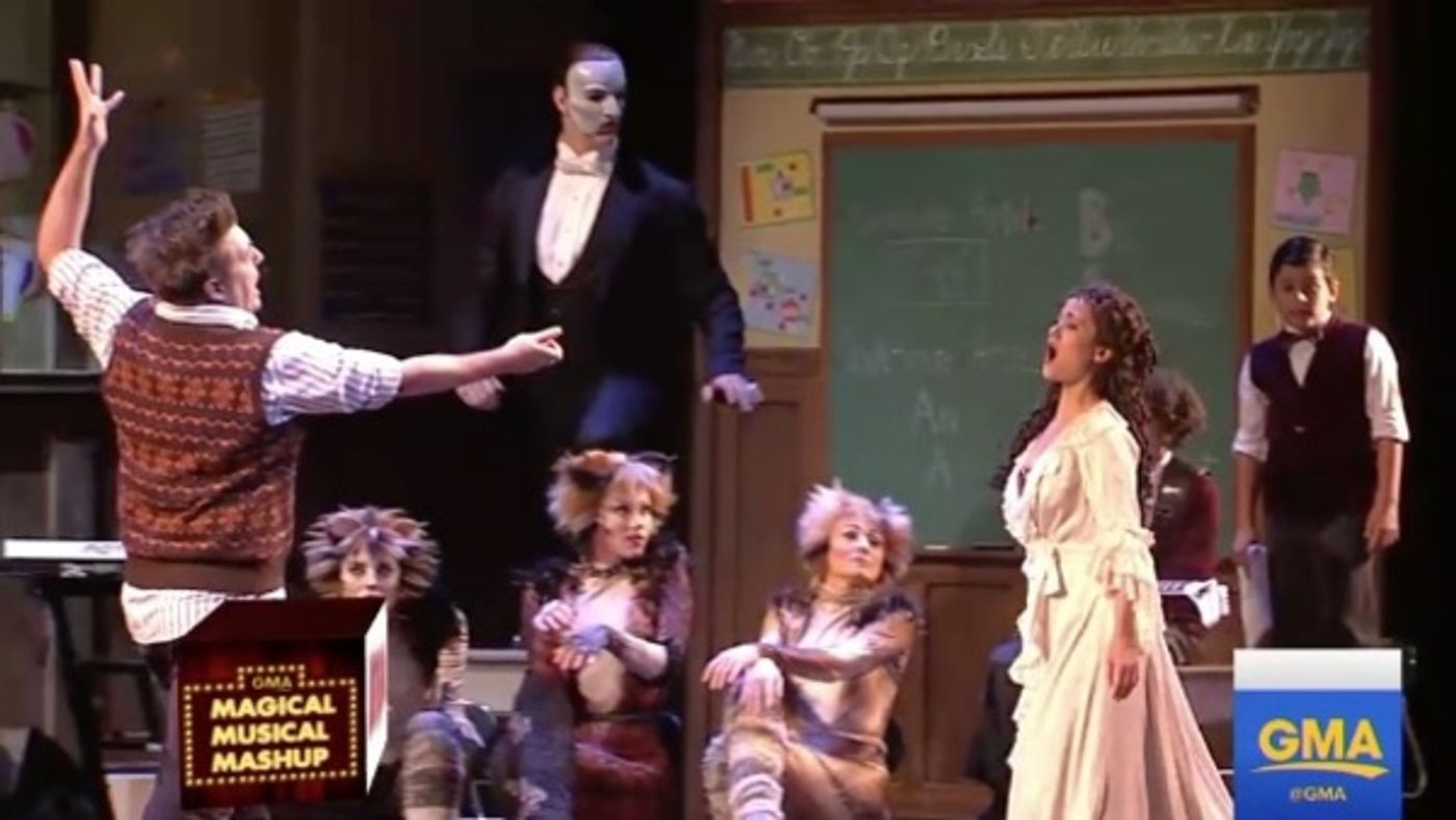 Photo Flash: GMA Salutes Andrew Lloyd Webber with Epic Broadway Mash-Up  Image