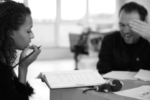 Tia Bannon and Mark Rose @ BroadwayWorld Tia Bannon and Mark Rose Photo