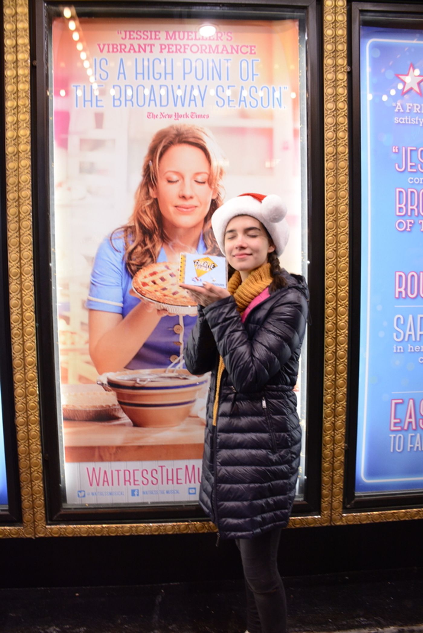 Photo Flash: Stars of YOU'RE A GOOD MAN, CHARLIE BROWN Spread Holiday Cheer Across the Great White Way Photo Flash: Stars of YOU'RE A GOOD MAN, CHARLIE BROWN Spread Holiday Cheer Across the Great White Way Image