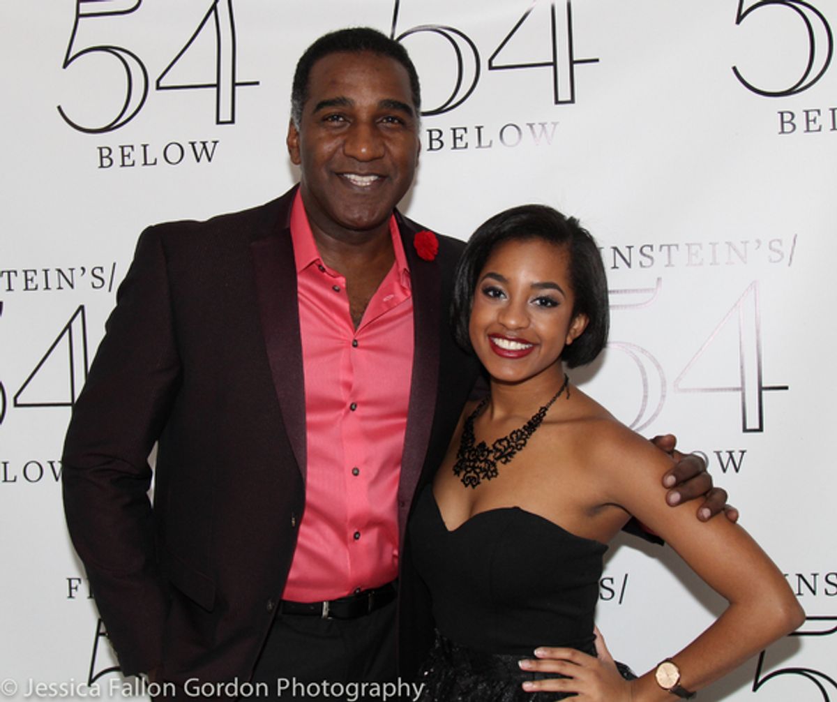 Norm Lewis and Olivia Hardy at 