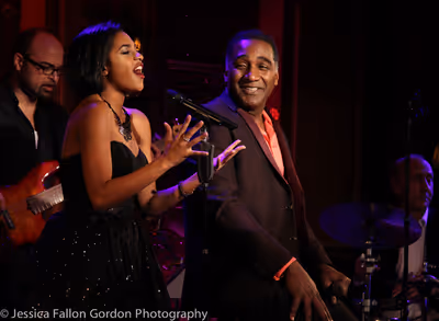 Olivia Hardy and Norm Lewis Photo