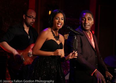 Olivia Hardy and Norm Lewis Photo
