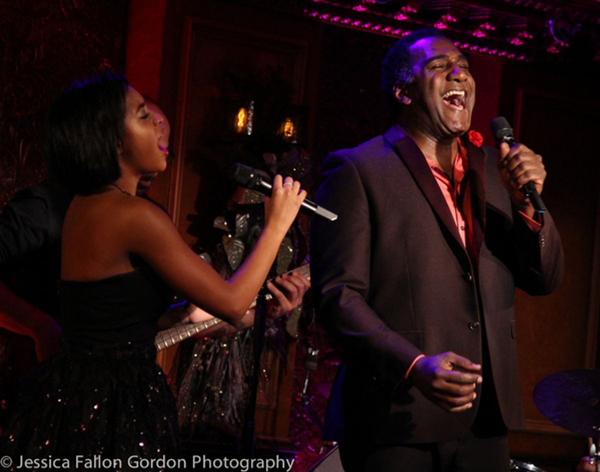 Olivia Hardy and Norm Lewis at 