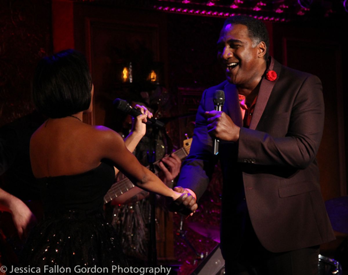 Olivia Hardy and Norm Lewis at 