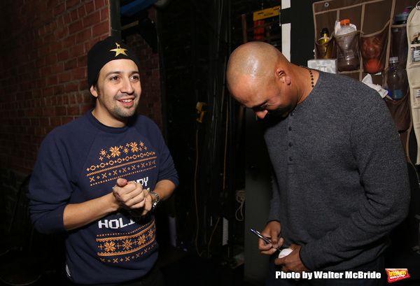 Lin-Manuel Miranda, Derek Jeter  Photo
