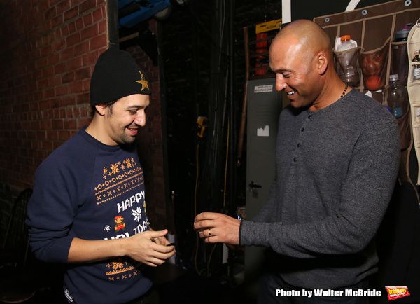 Lin-Manuel Miranda, Derek Jeter  Photo