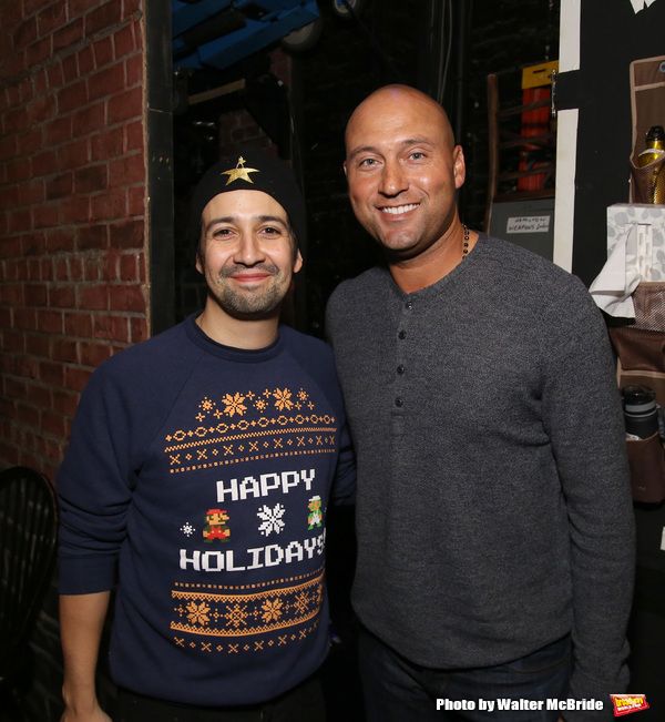 Lin-Manuel Miranda, Derek Jeter  Photo