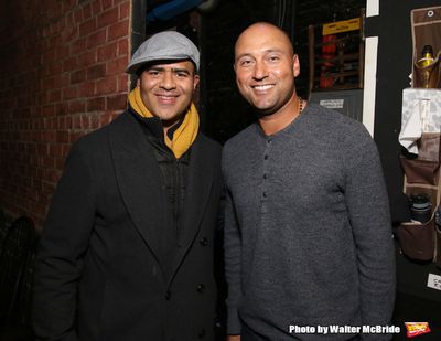 Christopher Jackson, Derek Jeter Photo