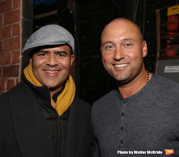 Christopher Jackson, Derek Jeter  Photo