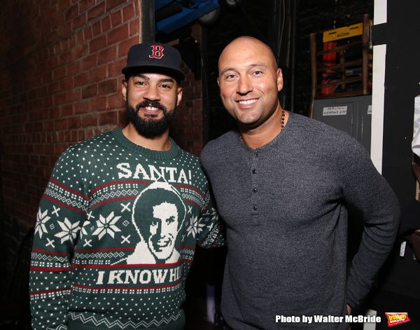 Nicholas Christopher, Derek Jeter Photo