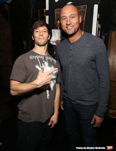 Thayne Jasperson with Derek Jeter  Photo