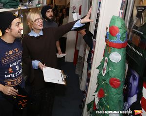 Lin-Manuel Miranda, Cate Blanchett and Josh Groban  Photo