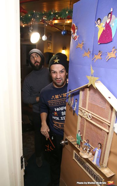 Josh Groban and Lin-Manuel Miranda  Photo