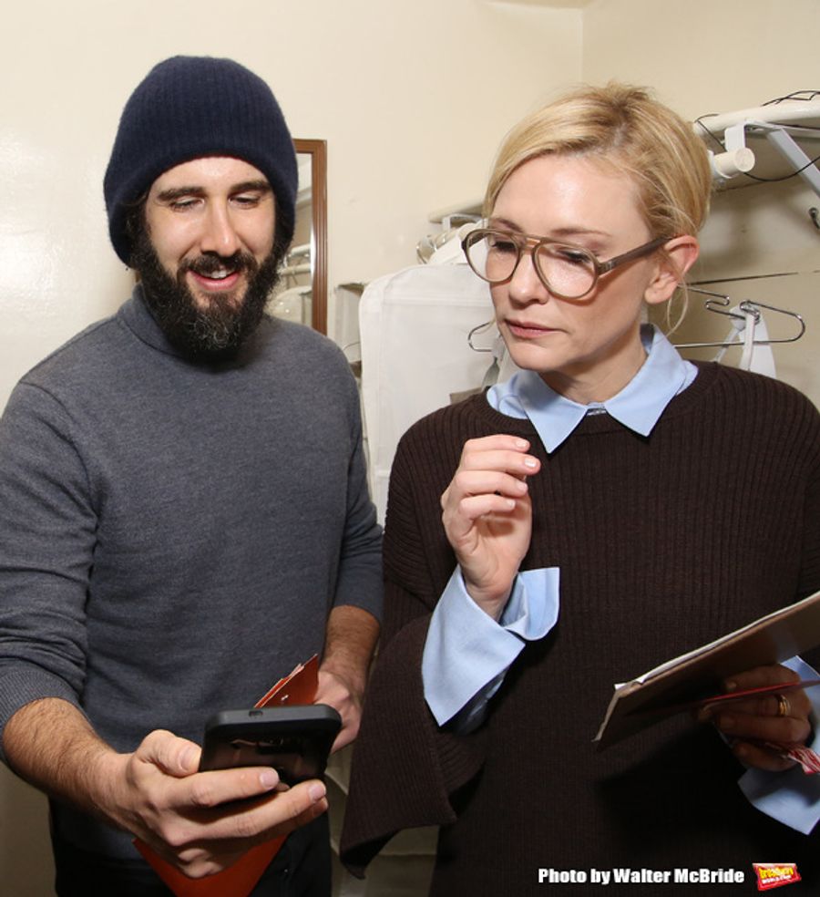 Photo Coverage: Lin-Manuel Miranda, Josh Groban, and Cate Blanchett Judge HAMILTON Door Decorating Competition 2016 Image
