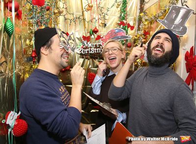 Lin-Manuel Miranda, Cate Blanchett and Josh Groban  Photo