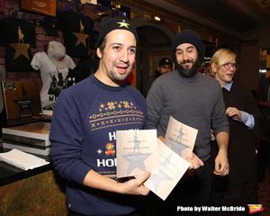 Lin-Manuel Miranda, Josh Groban and Cate Blanchett Photo