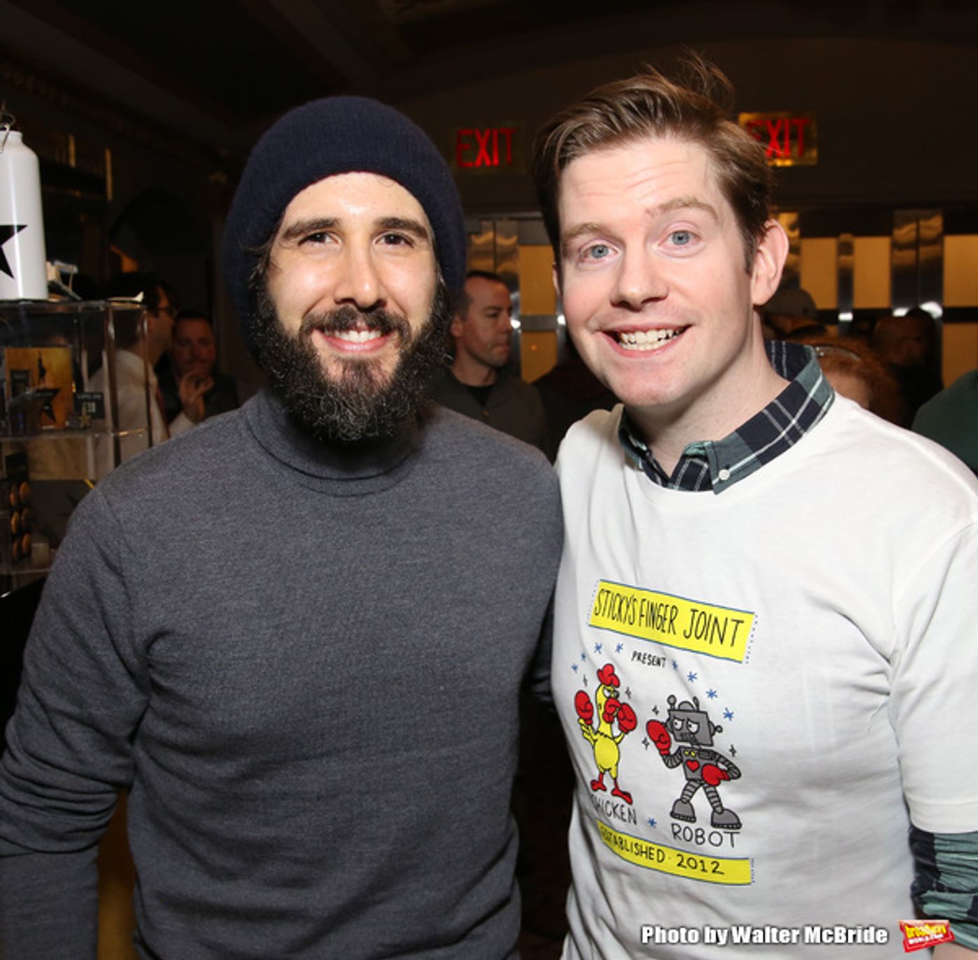 Photo Coverage: Lin-Manuel Miranda, Josh Groban, and Cate Blanchett Judge HAMILTON Door Decorating Competition 2016  Image